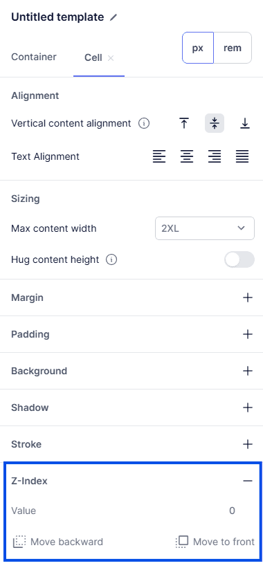 A screenshot of a cell phone with the settings highlighted